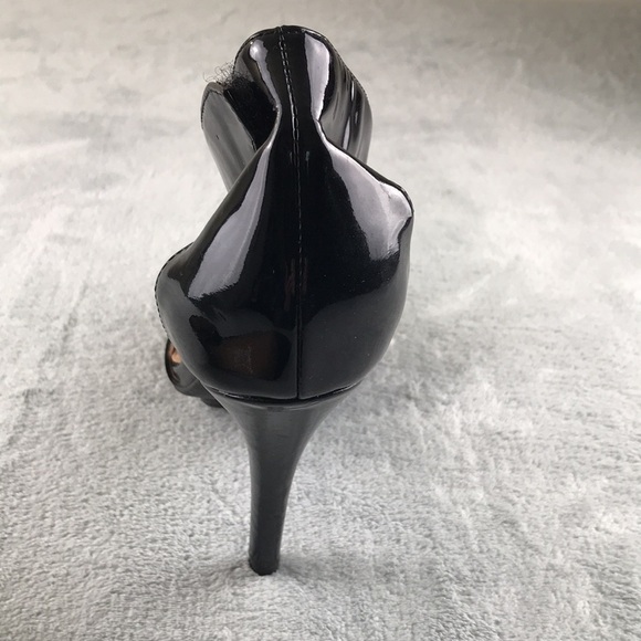 Jeffrey Campbell Black Suede & Leather Solitaire Heels Size 7 - Picture 4 of 13